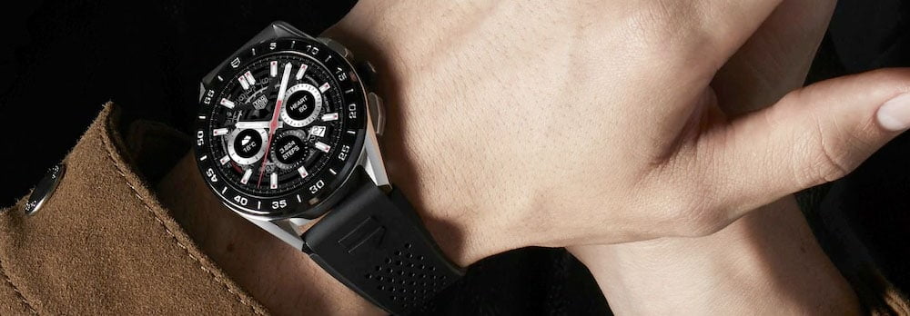Reloj de lujo smartwatch Tag Heuer Connected. Cosas de tecnología solo aptas para millonarios y gadgets de lujo